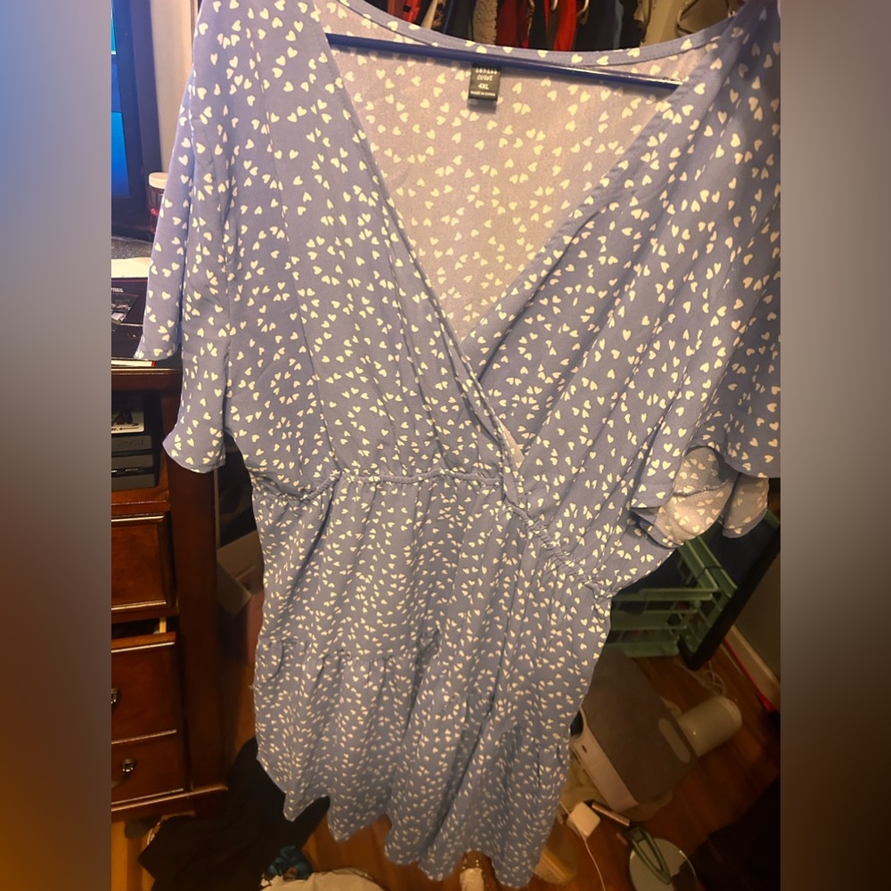 Blue dress